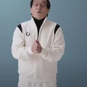 Karate Kid Legends Jackie Chan White Panda Jacket