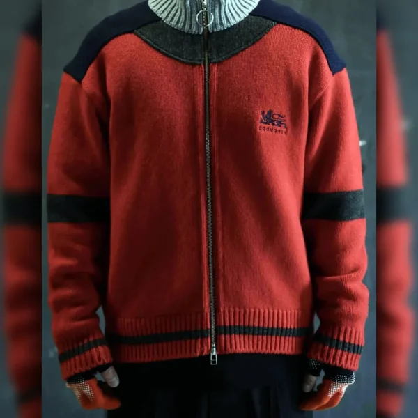 Mountainhead Steve Carell Red Bomber Jacket