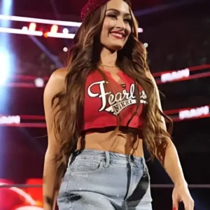 Nikki Bella Monday Night RAW Fearless Nikki Red Top