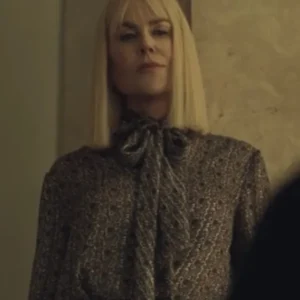 Nine Perfect Strangers S02 Nicole Kidman Brown Blouse
