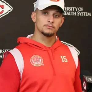 Patrick Mahomes Kansas City Chiefs Red Hoodie
