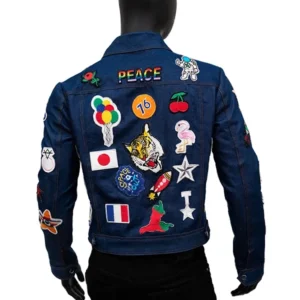 Rocketman Taron Egerton Denim Jacket