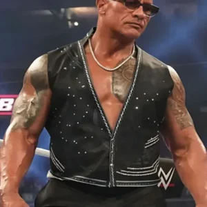 The Rock WWE Elimination Chamber 2025 Vest